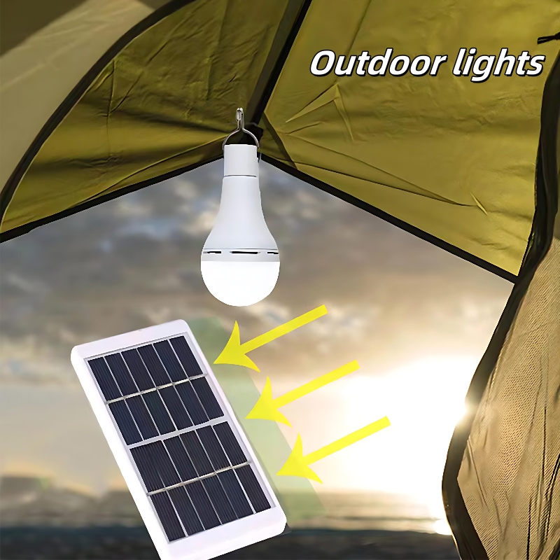 Outdoor Power Distribution Panel - 7/9/12W Zonne-energie Nood Outdoor Draagbare LED
