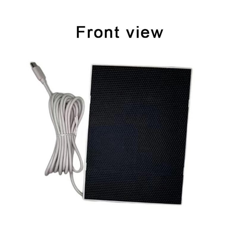 Outdoor Power Distribution Panel - Witte 3W SolarFor Camera Outdoor Waterdichte
