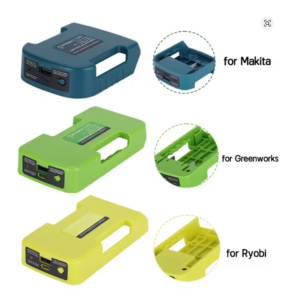 Outdoor Power Adapter Usb - 40V riembevestiging USB-opladeradapter Opladen voor elektrisch
