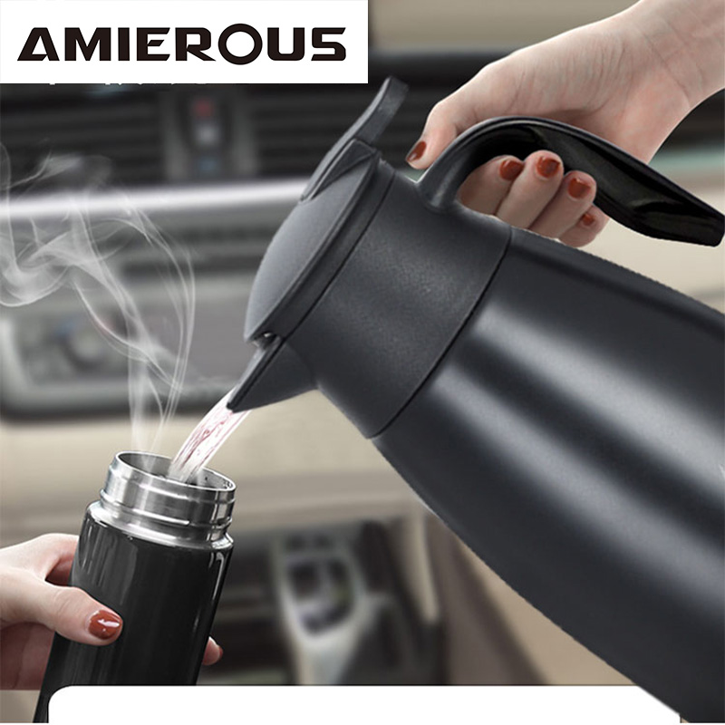 Outdoor Kitchen Power - Arier Draagbare Auto-waterkoker 800ML met Handvat,