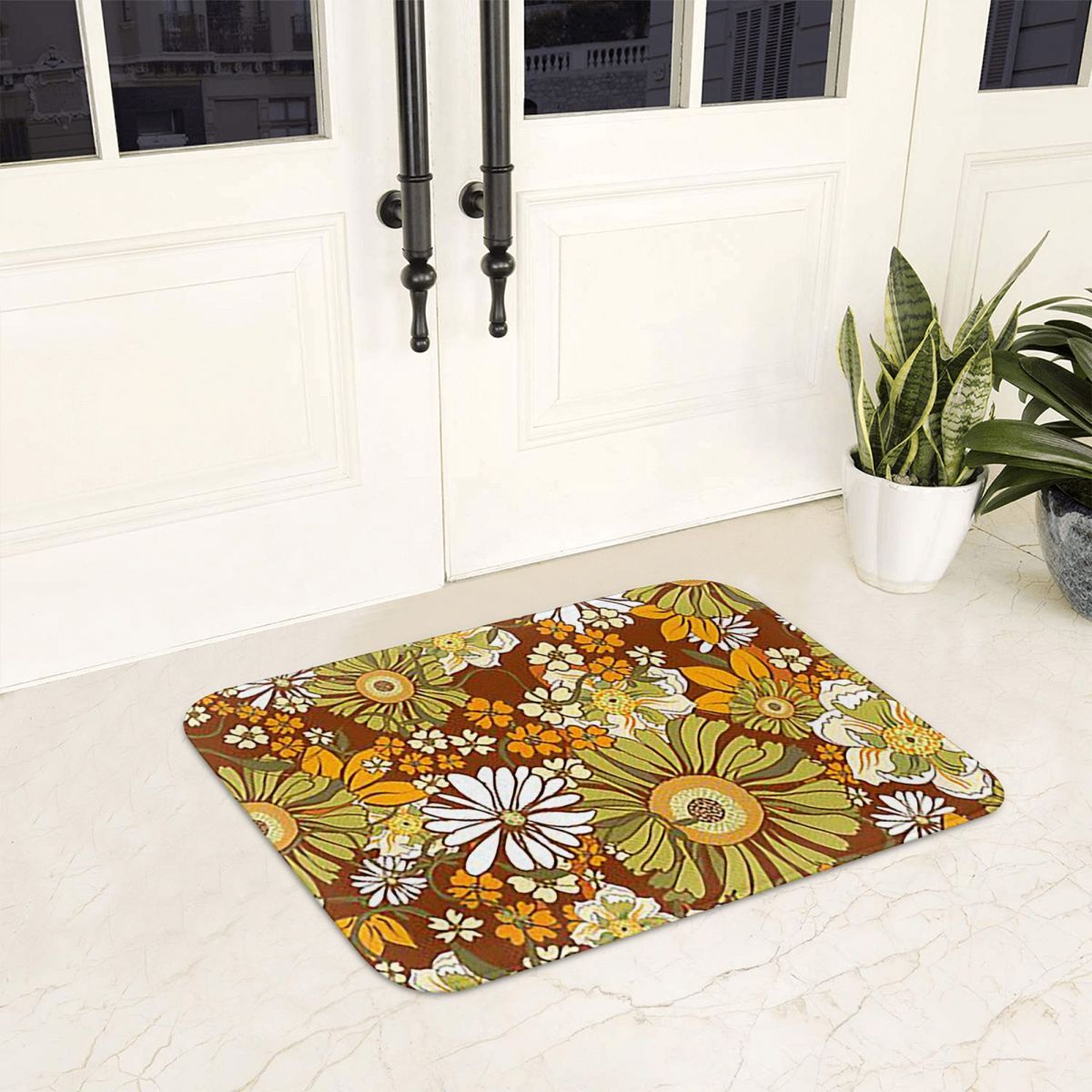 Outdoor Kitchen Power - Jaren '70 Flower Power Patroon Boho