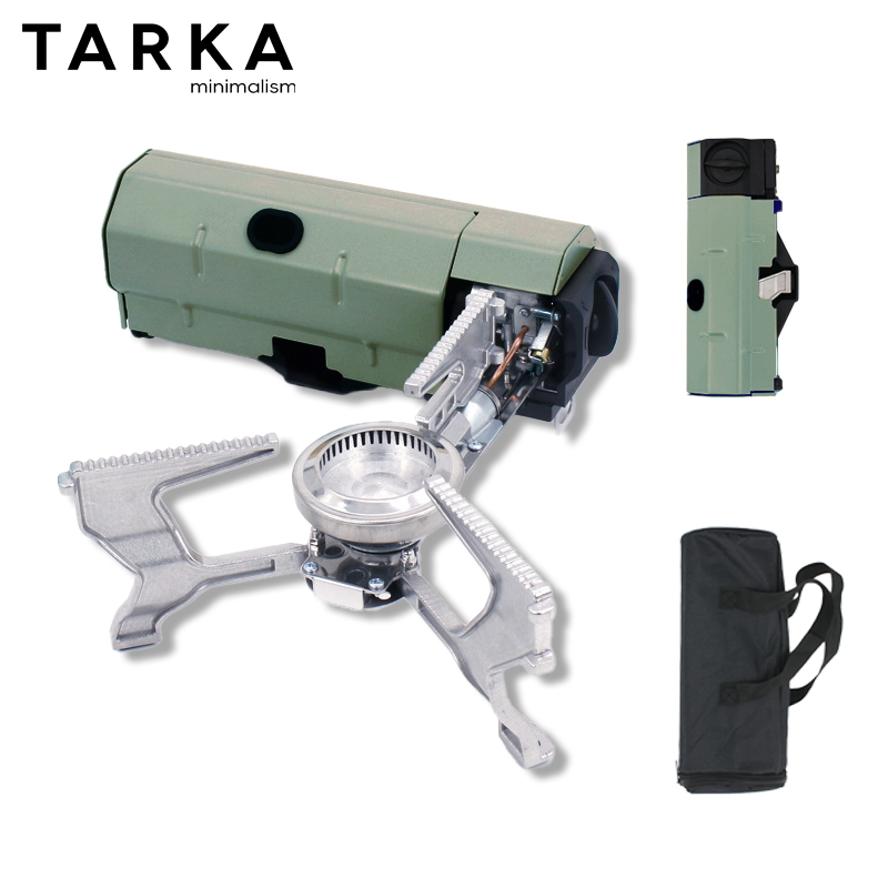 Outdoor Kitchen Power - TARKA Cassettefornuis Camping Opvouwbaar Gasfornuis 2600