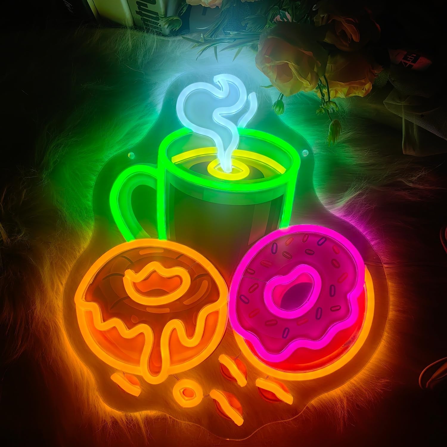 Donuts LED Neonbord USB-aanged - Outdoor Kitchen Power recensie en prijs