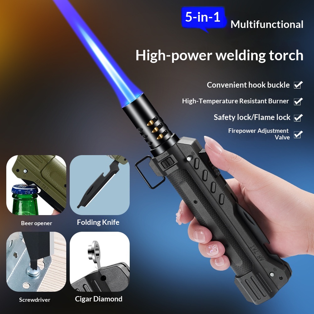 Krachtige metalen gasaansteker - Outdoor Kitchen Power recensie en prijs