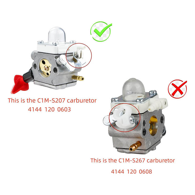 Nieuwe Carburateur C1M S207A V - Outdoor Power Mowers recensie en prijs