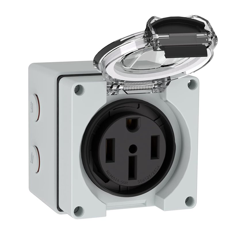 ABLK 6X 50Amp Stroomaansluitdo - Outdoor Power Receptacle Box recensie en prijs