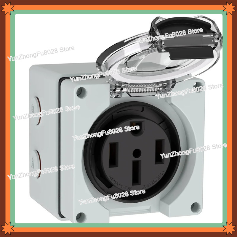 50Amp 14-50R stopcontactdoos 1 - Outdoor Power Receptacle Box recensie en prijs