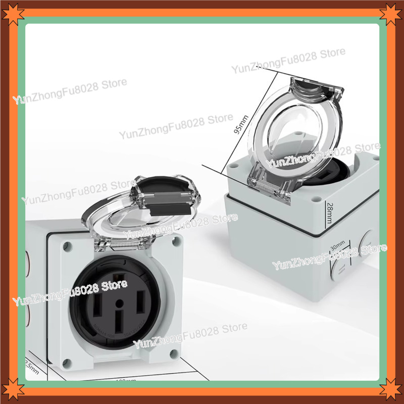 50Amp 14-50R stopcontactdoos 1 - Outdoor Power Receptacle Box recensie en prijs