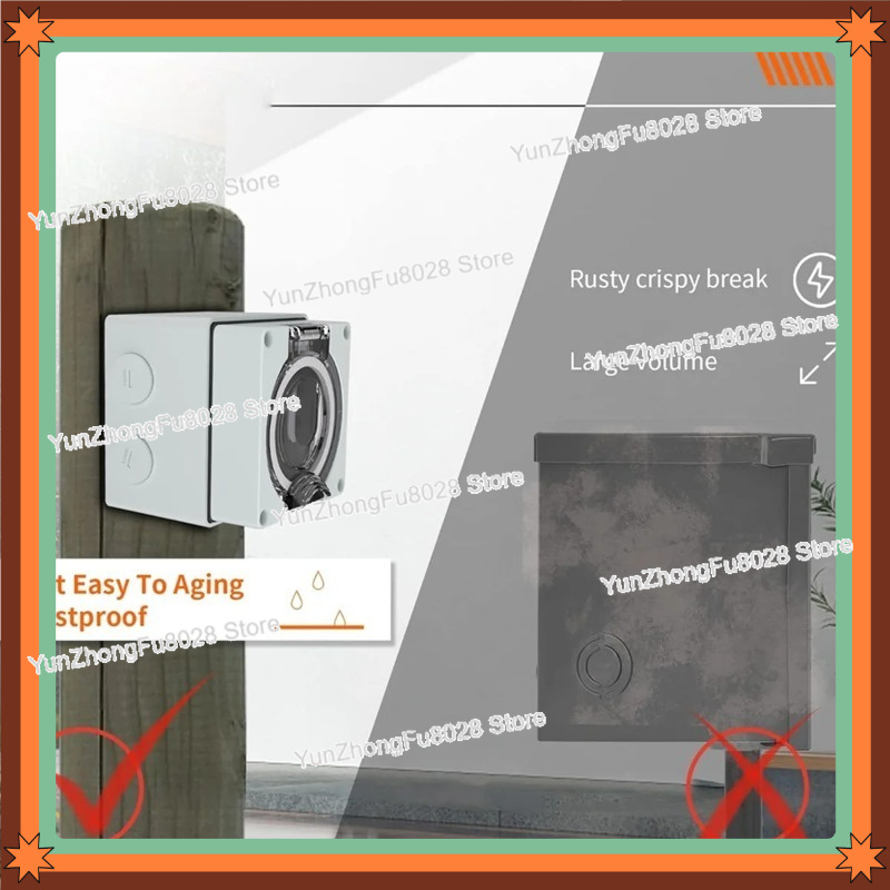 50Amp 14-50R stopcontactdoos 1 - Outdoor Power Receptacle Box recensie en prijs