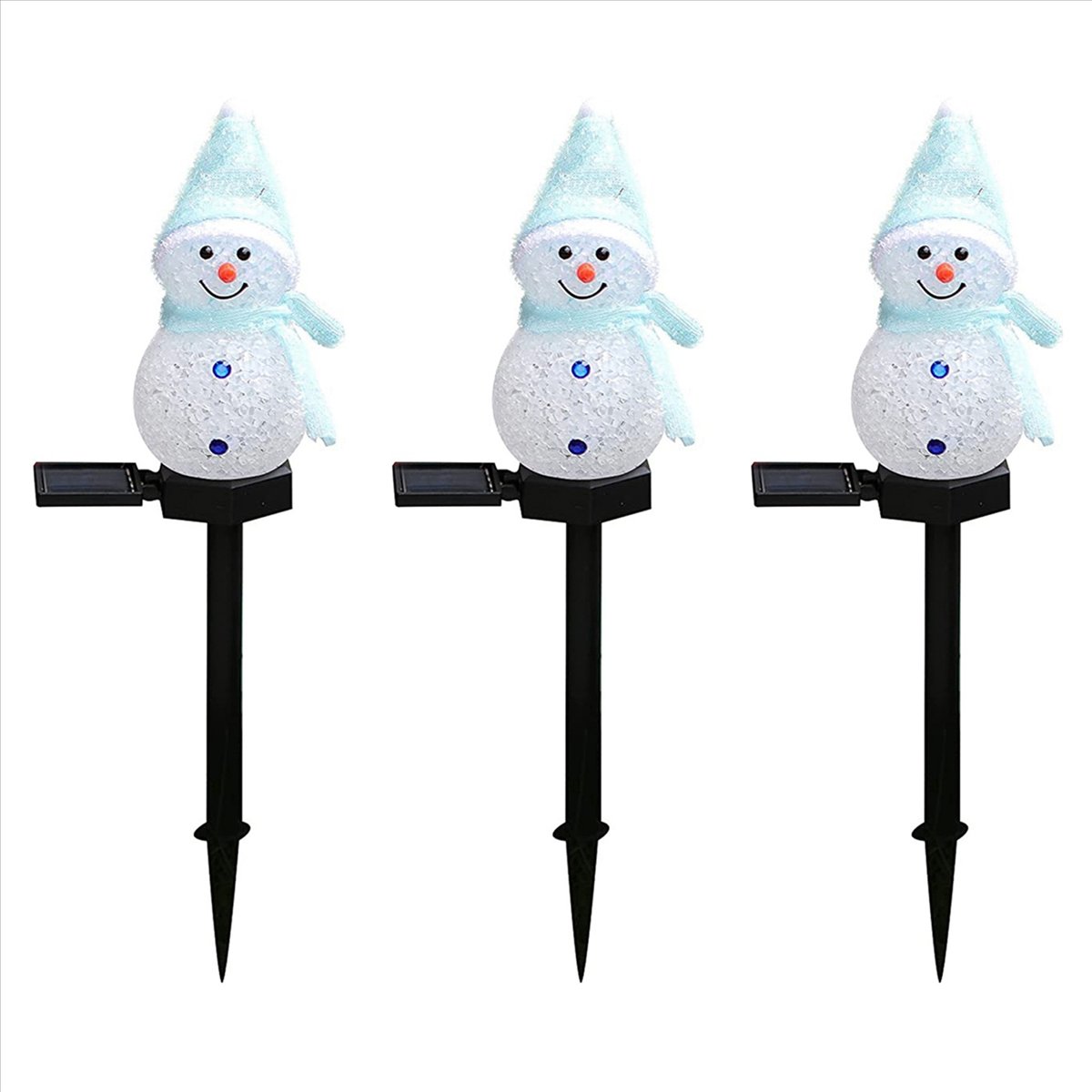 AA81-3X Sneeuwman Solarverlich - Outdoor Power For Xmas Lights recensie en prijs
