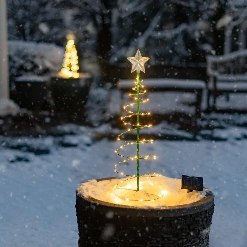 Op zonne-energie werkende LED- - Outdoor Power For Xmas Lights recensie en prijs