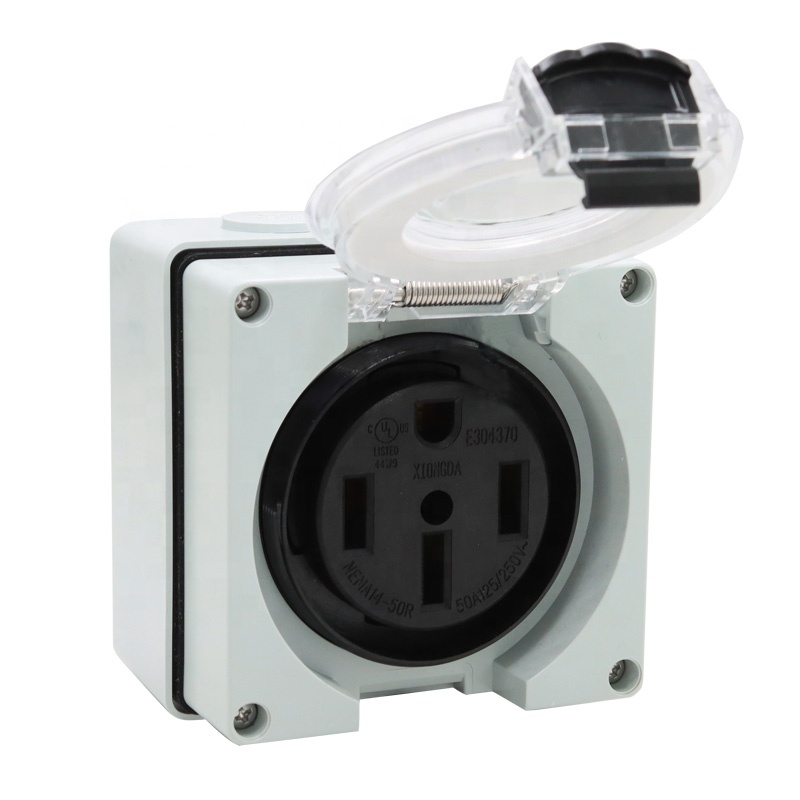 50 Amp Generator RV Power Inle - Outdoor Power Receptacle Box recensie en prijs
