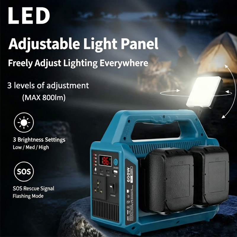 600W Lithium Batterij Inverter - Outdoor Power Adapter Usb recensie en prijs