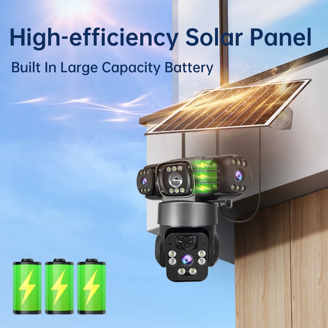 15MP V380 Pro Solar Camera Bui - Outdoor Power Distribution Panel recensie en prijs