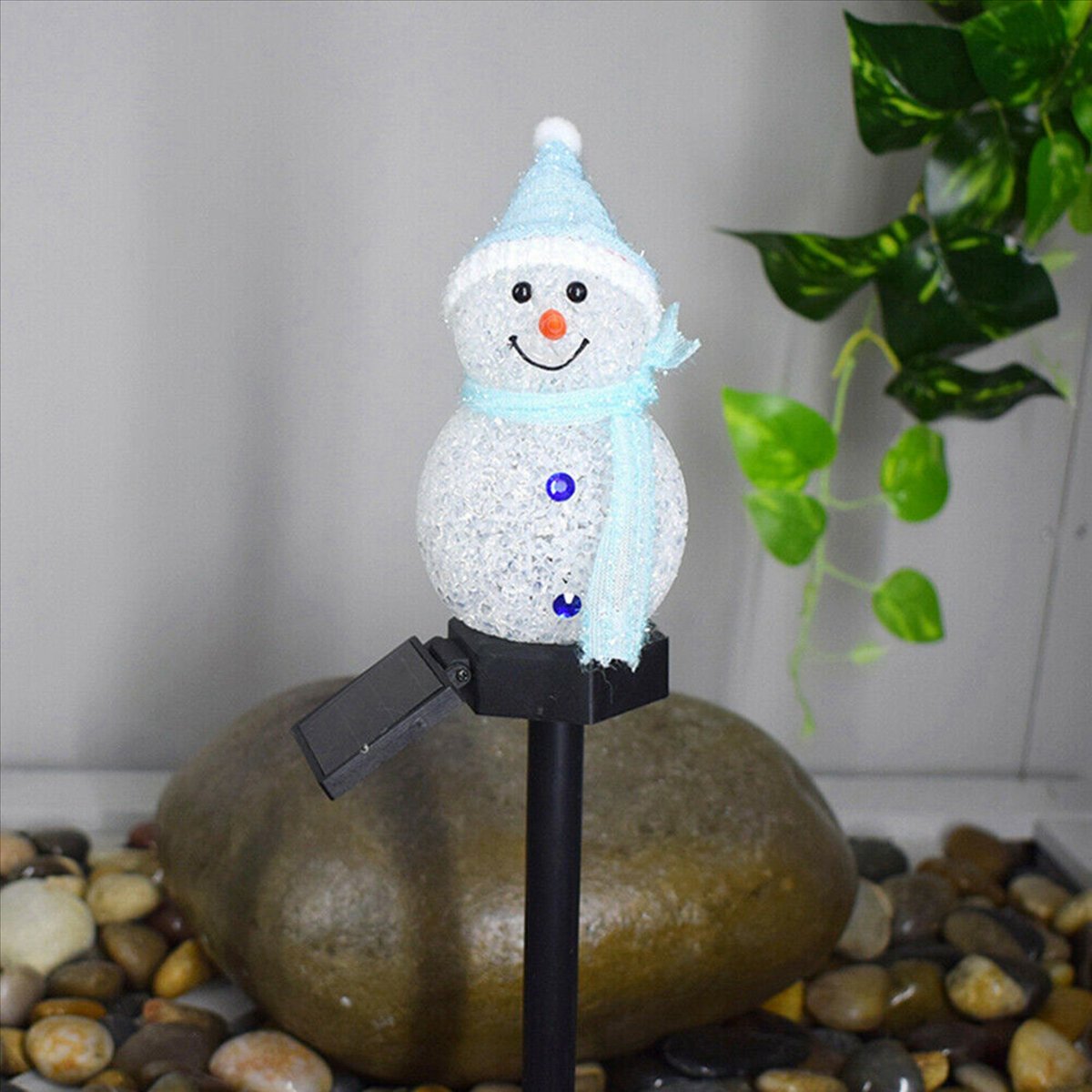 A93E-2X Sneeuwpop Solar Lampje - Outdoor Power For Xmas Lights recensie en prijs