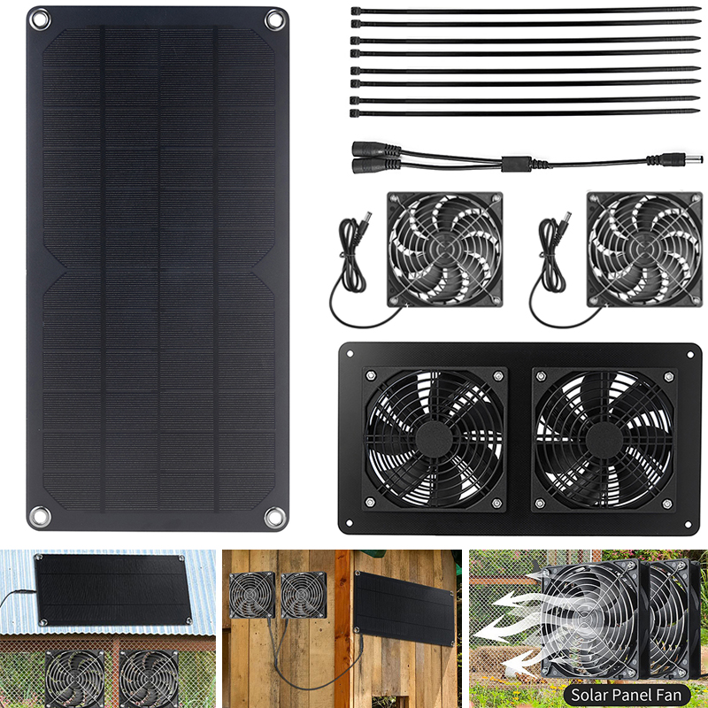 100W Zonnepaneel Uitlaat Venti - Outdoor Power Distribution Panel recensie en prijs