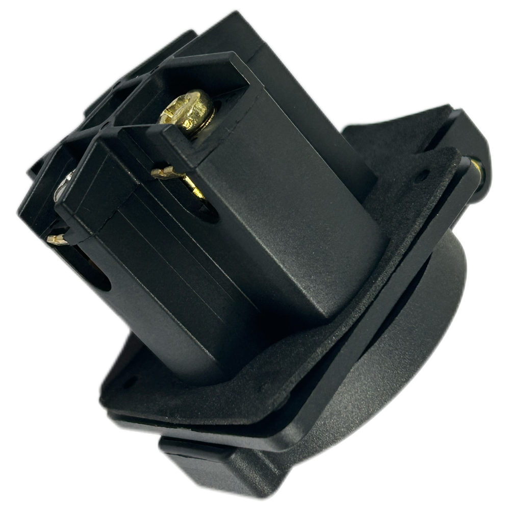 Zwarte waterdichte 50 Amp gene - Outdoor Power Receptacle Box recensie en prijs