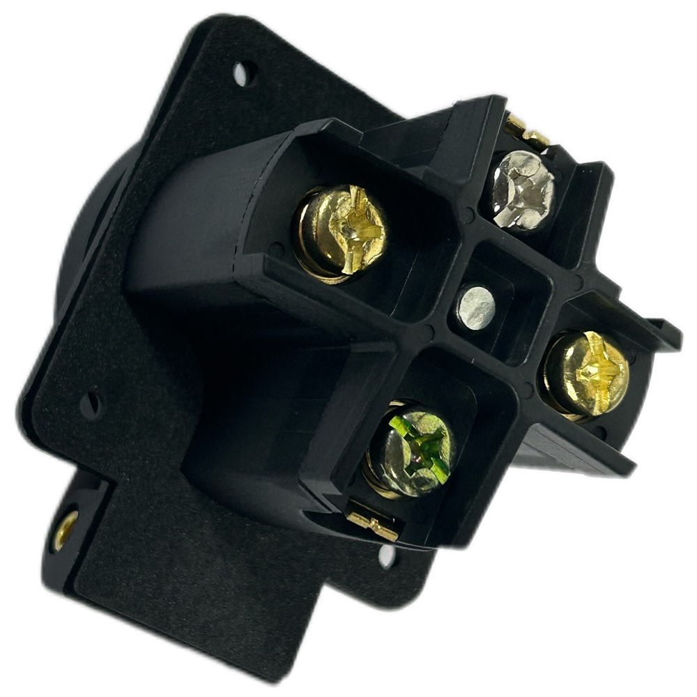Zwarte waterdichte 50 Amp gene - Outdoor Power Receptacle Box recensie en prijs