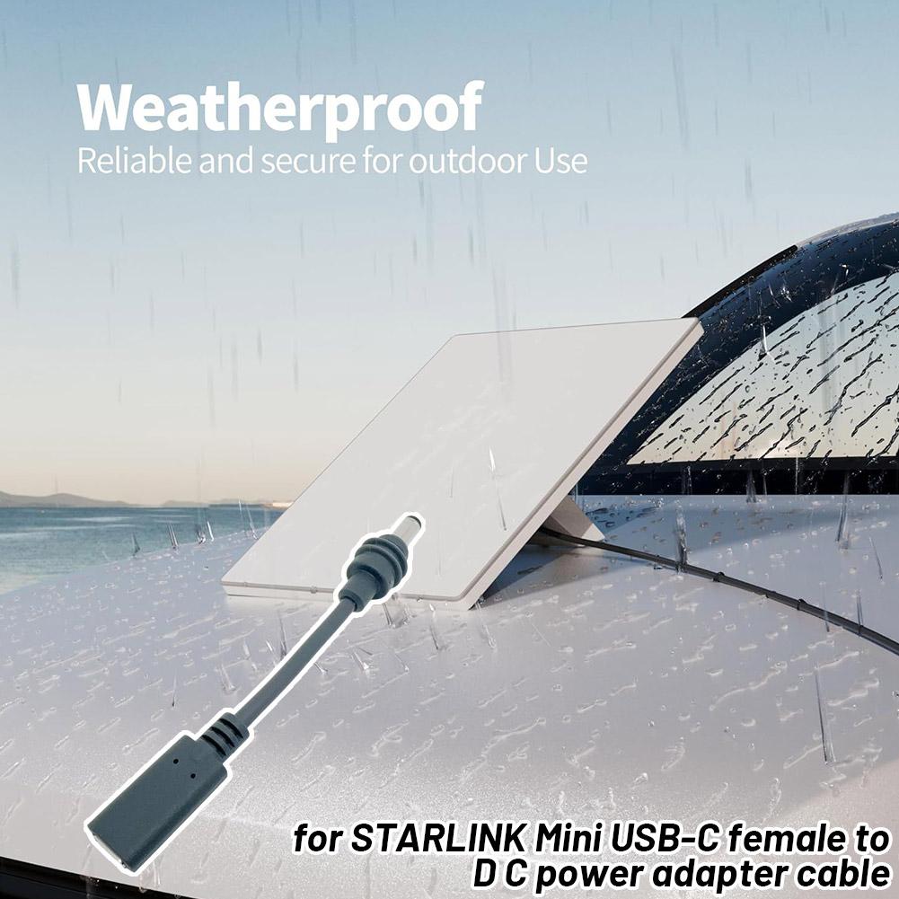 Voor STARLINK Mini USB-C Femal - Outdoor Power Adapter Usb recensie en prijs