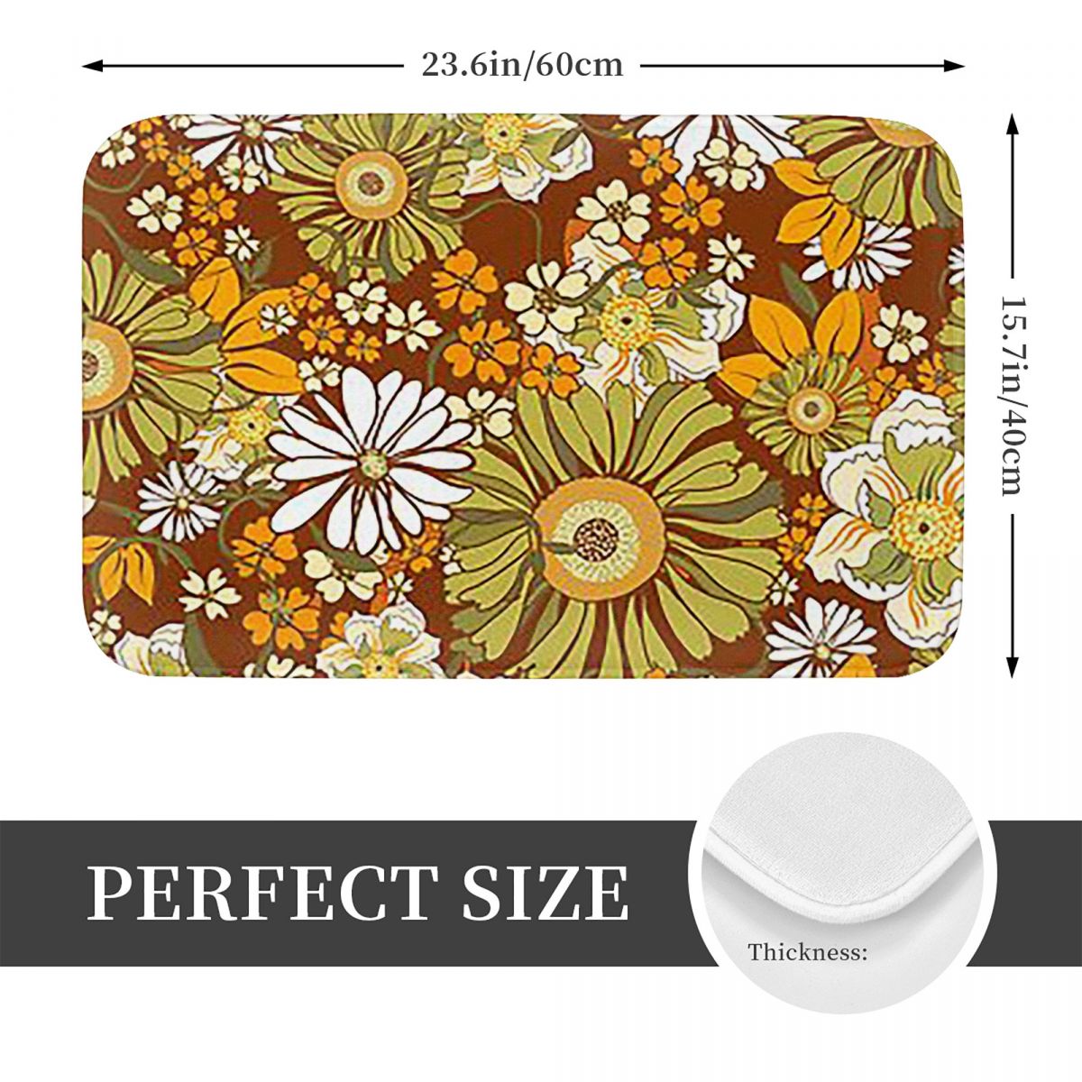Jaren '70 Flower Power Patroon - Outdoor Kitchen Power recensie en prijs