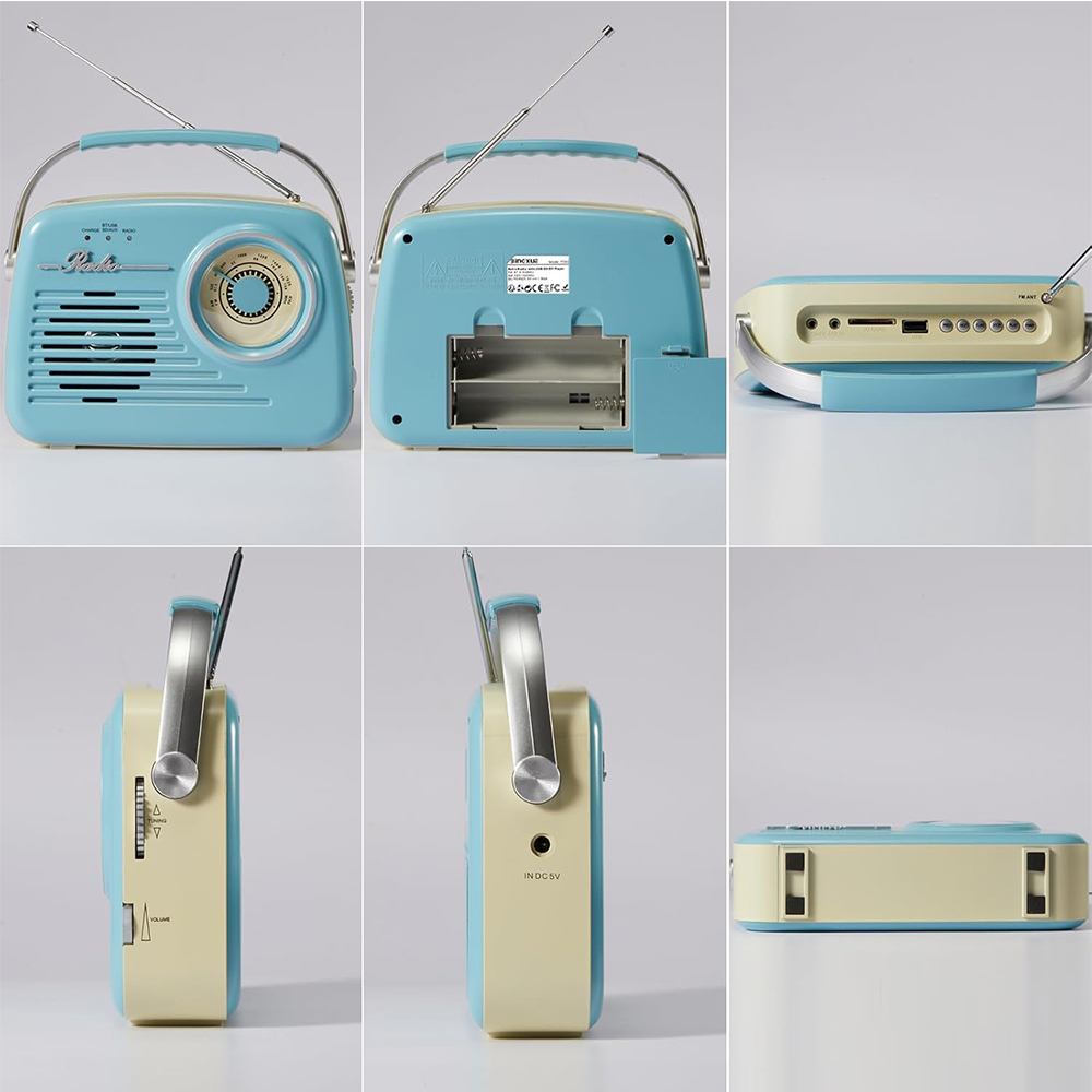 Retro klassieke draagbare Blue - Outdoor Kitchen Power recensie en prijs