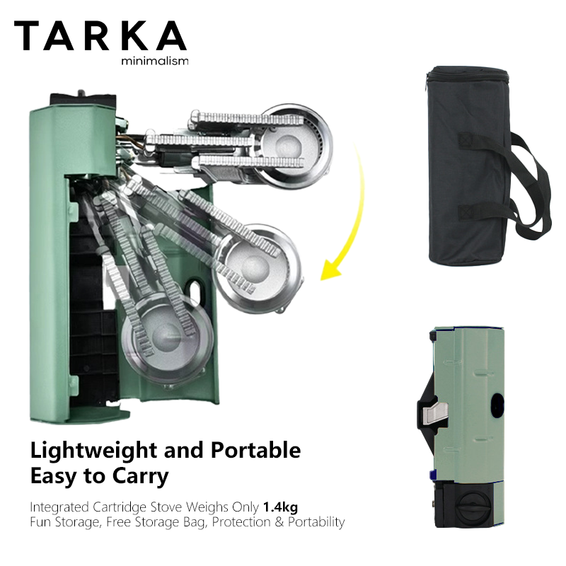 TARKA Cassettefornuis Camping  - Outdoor Kitchen Power recensie en prijs