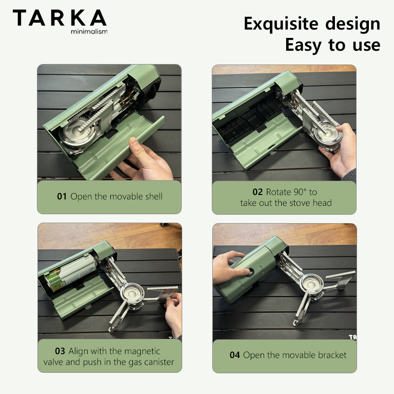 TARKA Cassettefornuis Camping  - Outdoor Kitchen Power recensie en prijs